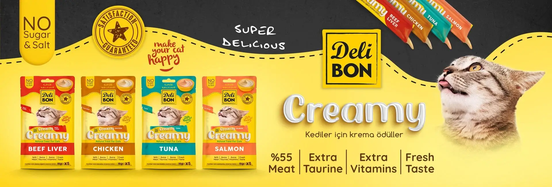 Delibon – Kedi ve Köpek Ödül Mamaları ve Takviye Ürünleri