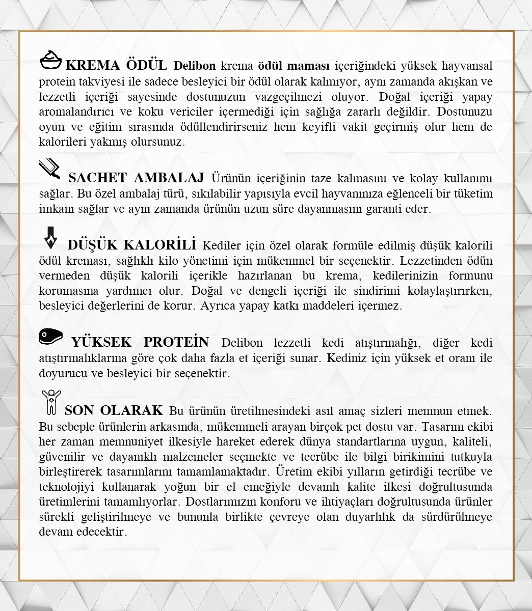 Delibon Creamy Ödül Maması