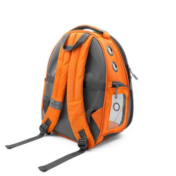 Doggie&Cattie Yeni Şeffaf Taşıma Sırt Çantası Orange