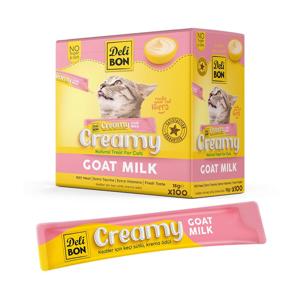 Delibon Creamy Ödül Maması Keçi Sütlü 15gr
