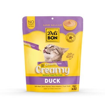 Delibon Creamy Ödül Maması Ördekli 15gr 32li Paket