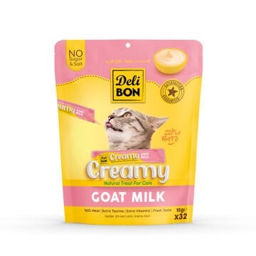 Delibon Creamy Ödül Maması Keçi Sütlü 15gr 32li Paket