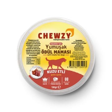 Chewzy Köpekler İçin Yumuşak Ödül Maması Kuzulu 130gr