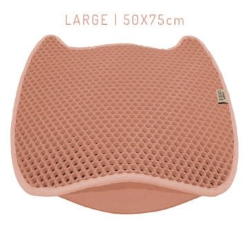 Cattie Taraklı Model Kum Toplayıcı Fonksiyonel Kedi Paspası Pink - Kedi Model L Boy