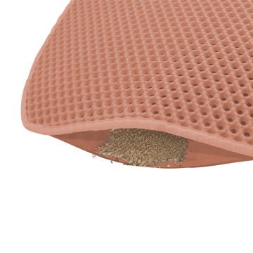 Cattie Taraklı Model Kum Toplayıcı Fonksiyonel Kedi Paspası Pink - Kedi Model L Boy