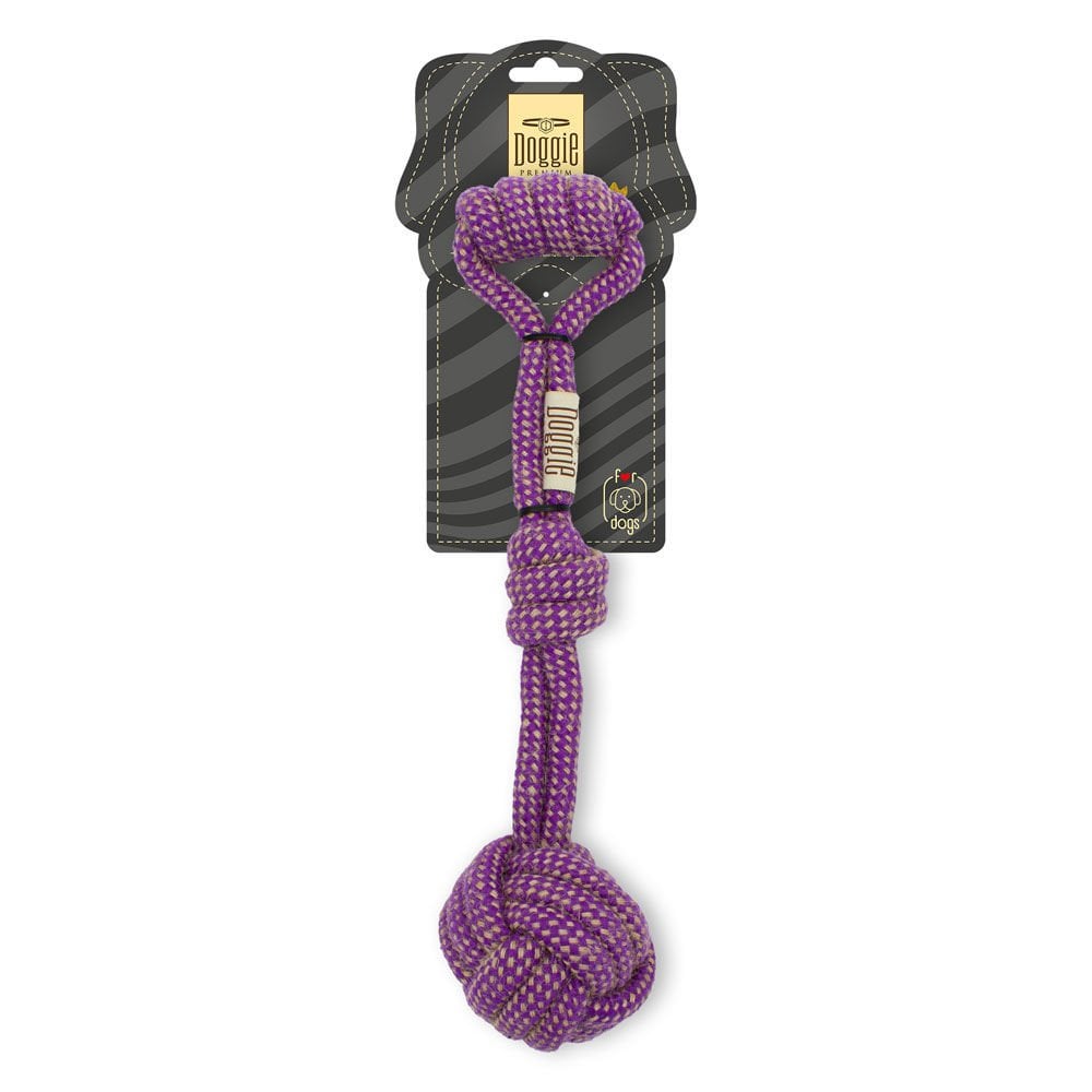 Doggie Köpek Oyuncağı Pamuk Halat Sapan 35Cm