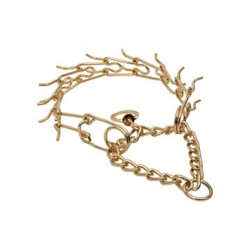 Doggie Eğitim Serisi Dikenli Boğma Zincir Köpek Boyun Tasması