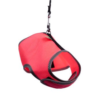 Cattie Havalı Dokumadan El Yapımı Kedi Göğüs & Gezdirme Takımı 1x25-35cm - Pink