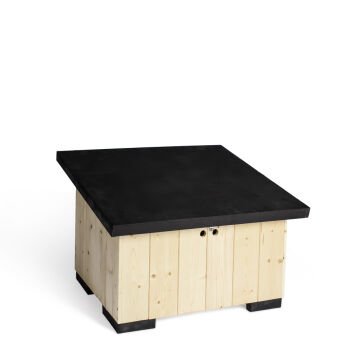 Doggie Barka Model Ahşap Köpek Kulübesi