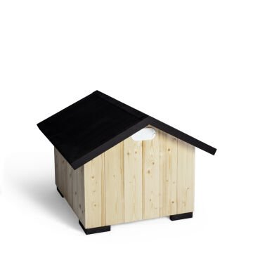 Doggie Rufu Model Ahşap Köpek Kulübesi