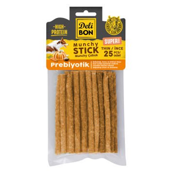 Delibon Super Munchy Çubuk Prebiyotik İnce 25 Adet
