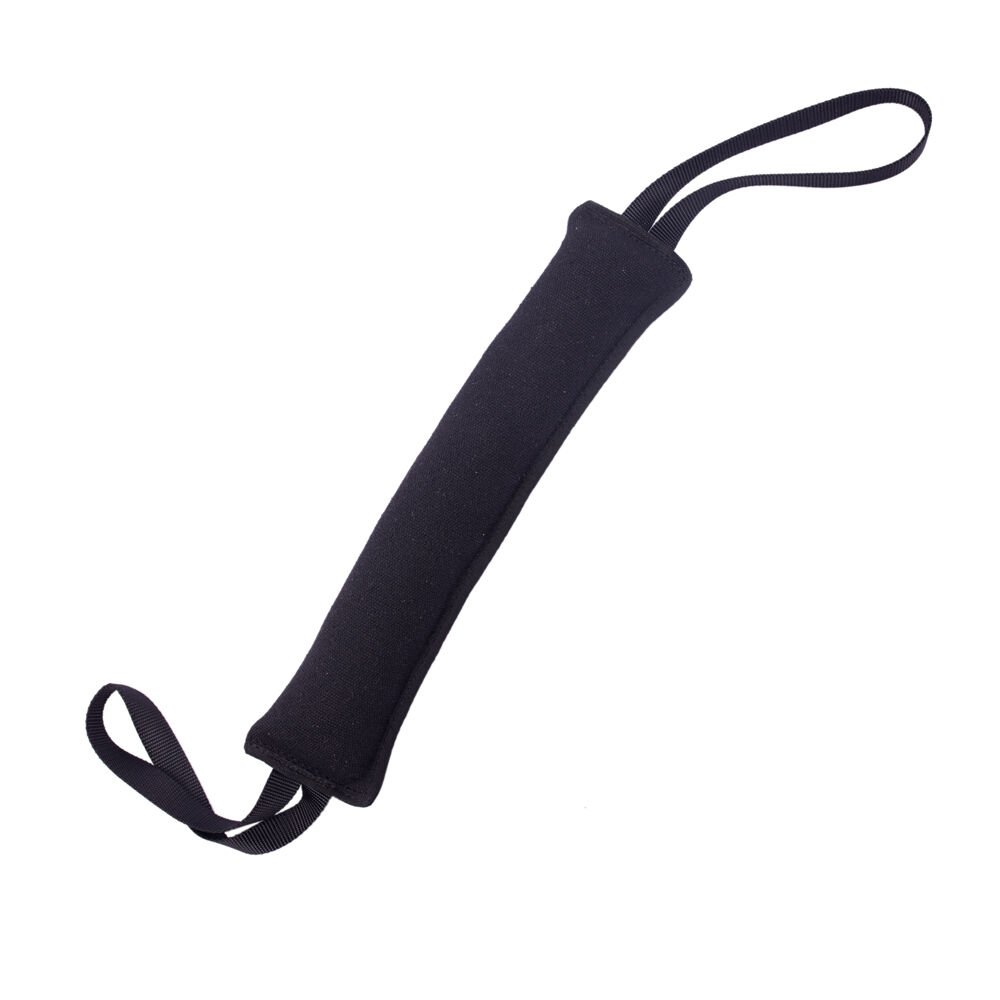 Doggie Eğitim Serisi Pamuktan El Yapımı Köpek Isırma Yastığı Black - 7x40cm