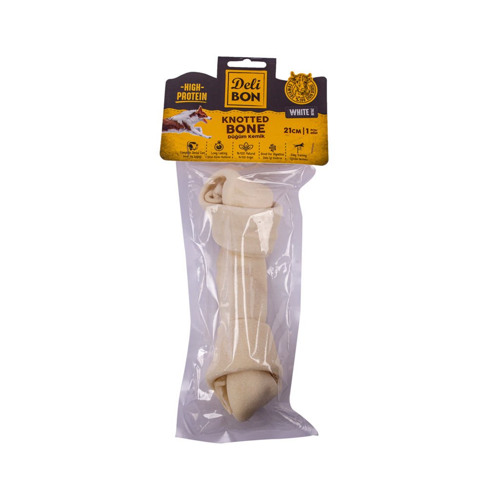 Delibon El Örgüsü Düğüm 21cm - White