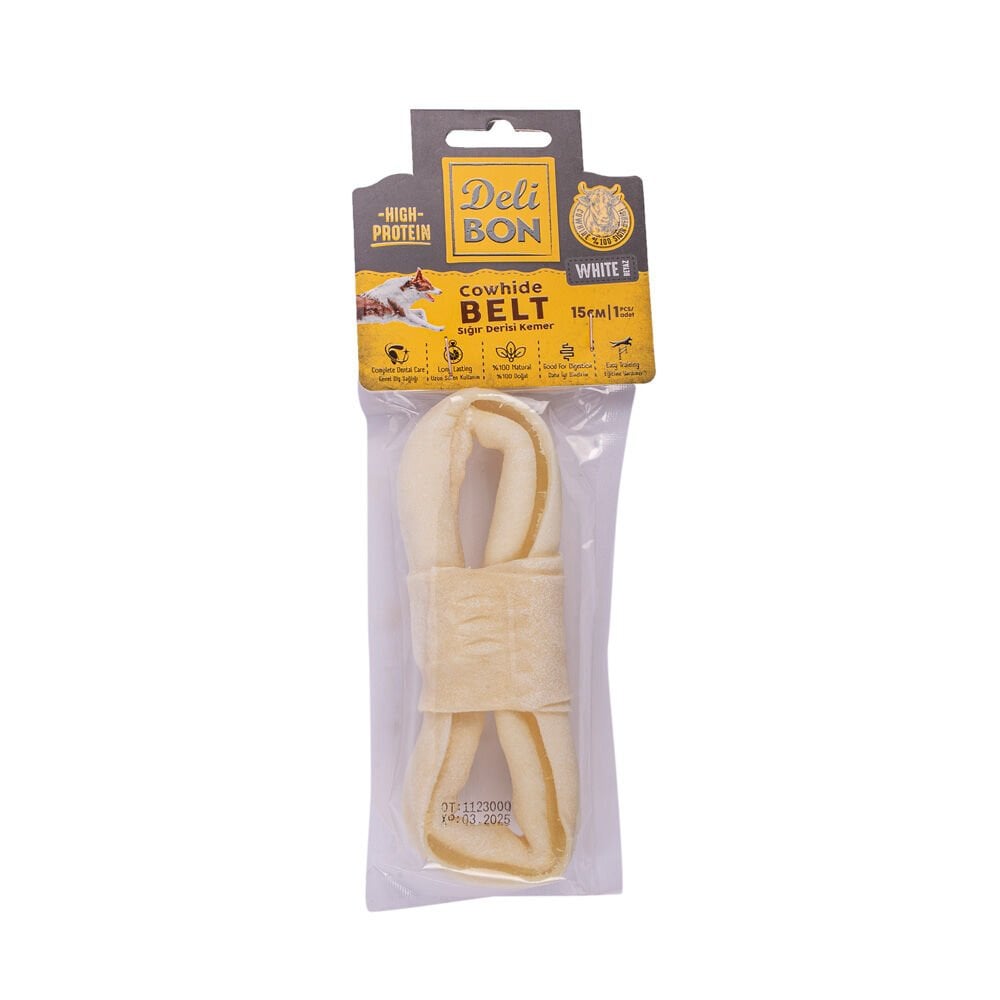 Delibon El Örgüsü Kemer 15cm - White