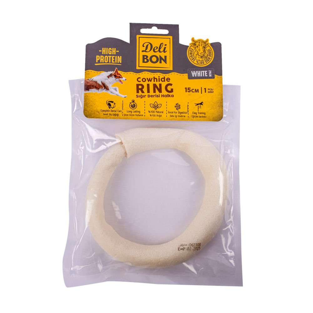 Delibon El Örgüsü Simit 15cm - White