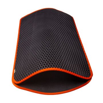 Cattie Kum Toplayıcı Fonksiyonel Kedi Paspası Altıgen Model L Boy - Orange