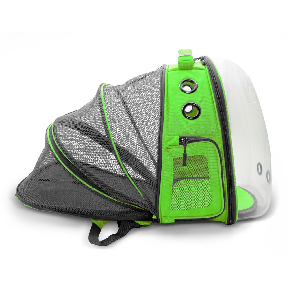 Doggie&Cattie Yeni Fileli Taşıma Sırt Çantası Green
