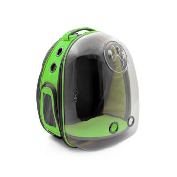 Doggie&Cattie Yeni Fileli Taşıma Sırt Çantası Green