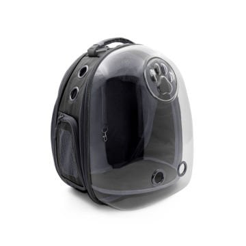 Doggie&Cattie Yeni Fileli Taşıma Sırt Çantası Grey