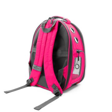 Doggie&Cattie Yeni Fileli Taşıma Sırt Çantası Pink