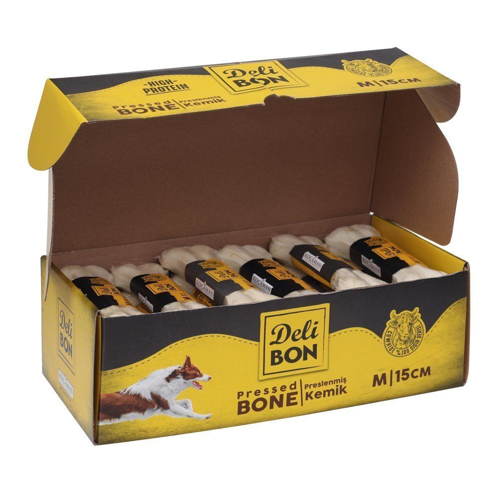 Delibon Kutulu Vakumlu Kemik 15cm 24adet - White