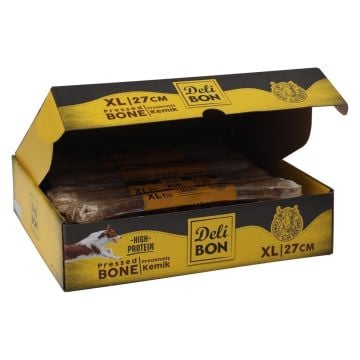 Delibon Kutulu Vakumlu Kemik 27cm 15adet - Natural