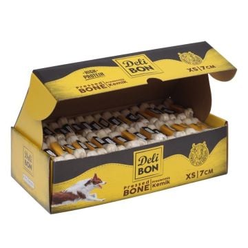 Delibon Kutulu Vakumlu Kemik 7cm 100adet - White