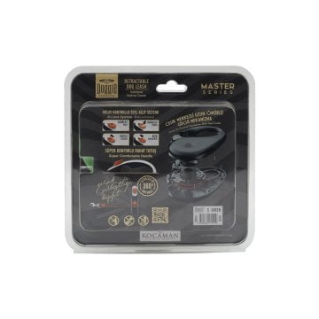Doggie Master Serisi Otomatik Uzatma Tasması S-15kg-5mt - Green