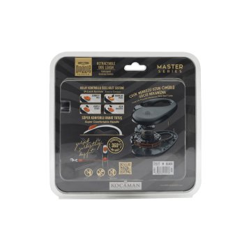 Doggie Master Serisi Otomatik Uzatma Tasması M-25kg-5mt - Black