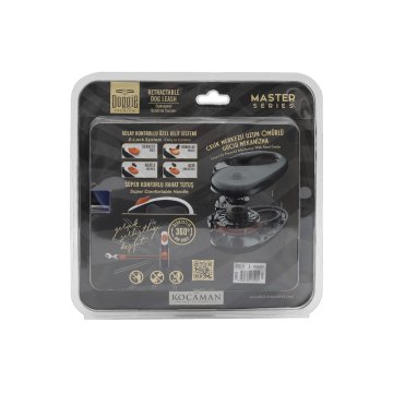 Doggie Master Serisi Otomatik Uzatma Tasması L-50kg-5mt - Royal Blue