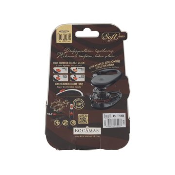 Doggie Soft Serisi Otomatik Uzatma Tasması XS-12kg-3mt - Pink