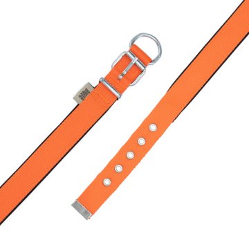 Doggie Konforlu Dokumadan El Yapımı Köpek Boyun Tasması 2x30-35cm - Black