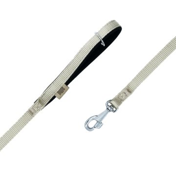 Doggie Konforlu Dokumadan El Yapımı Köpek Gezdirme Kayışı 1,5x160cm - Khaki