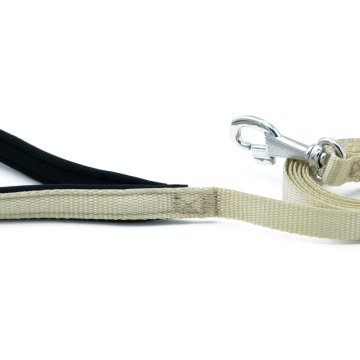 Doggie Konforlu Dokumadan El Yapımı Köpek Gezdirme Kayışı 1,5x160cm - Khaki