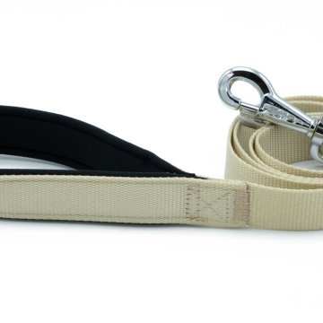 Doggie Konforlu Dokumadan El Yapımı Köpek Gezdirme Kayışı 2,5x120cm - Khaki
