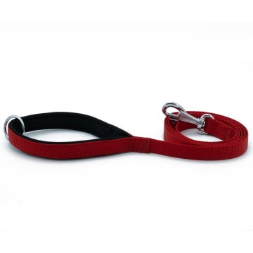 Doggie Konforlu Dokumadan El Yapımı Köpek Gezdirme Kayışı 2x140cm - Red