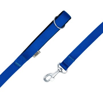 Doggie Konforlu Dokumadan El Yapımı Köpek Gezdirme Kayışı 2x140cm - Royal Blue