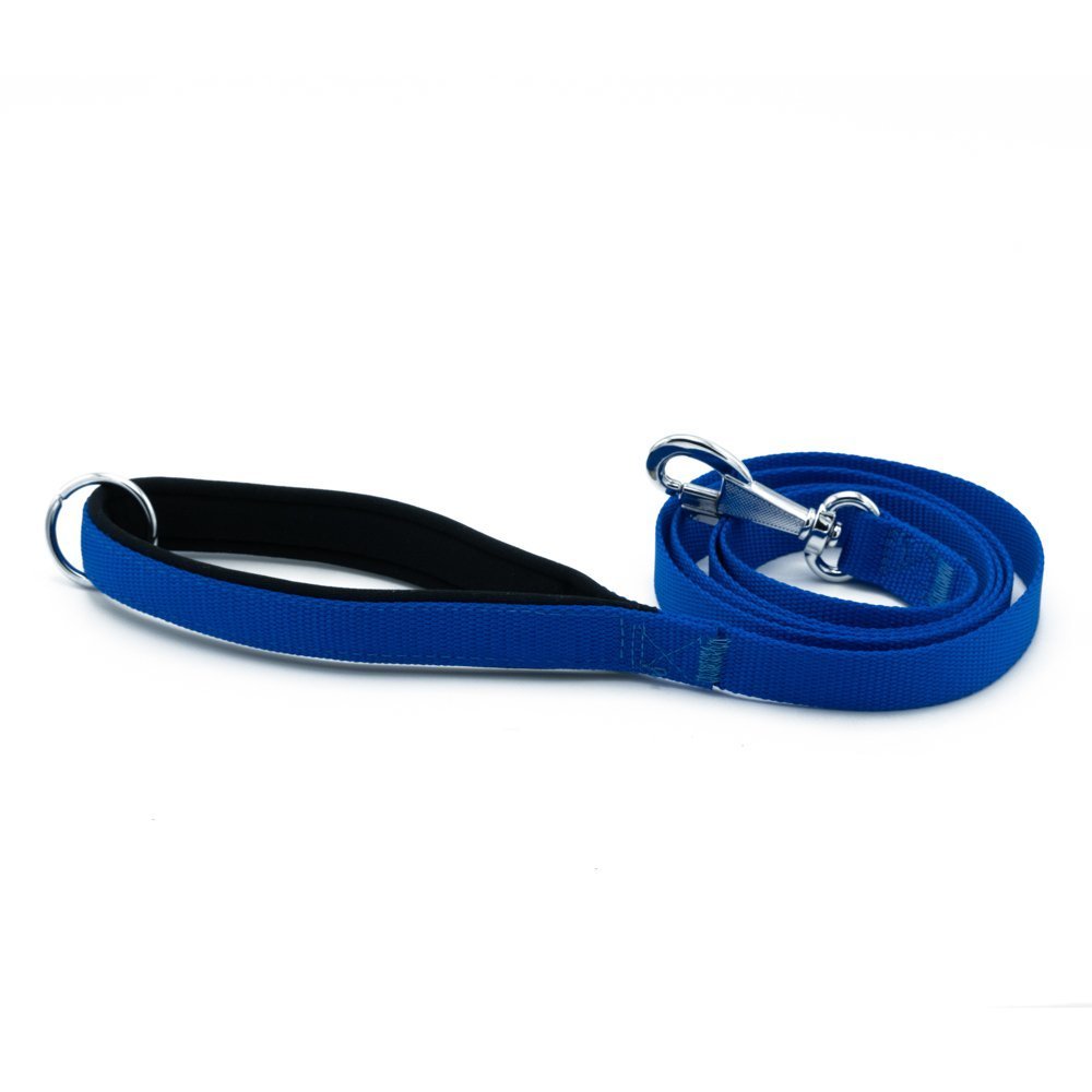 Doggie Konforlu Dokumadan El Yapımı Köpek Gezdirme Kayışı 2x140cm - Royal Blue