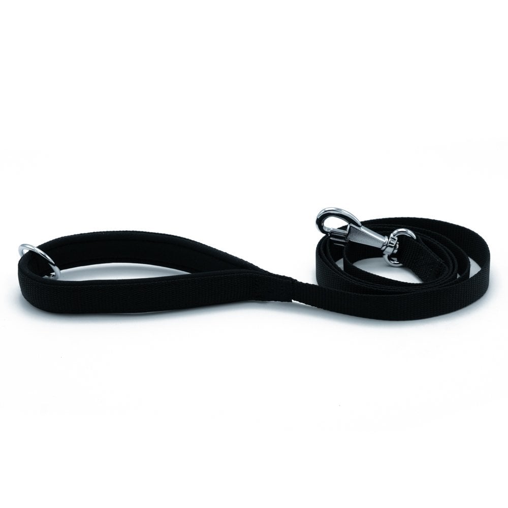 Doggie Konforlu Dokumadan El Yapımı Köpek Gezdirme Kayışı 2x140cm - Black