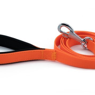 Doggie Konforlu Dokumadan El Yapımı Köpek Gezdirme Kayışı 2x140cm - Orange