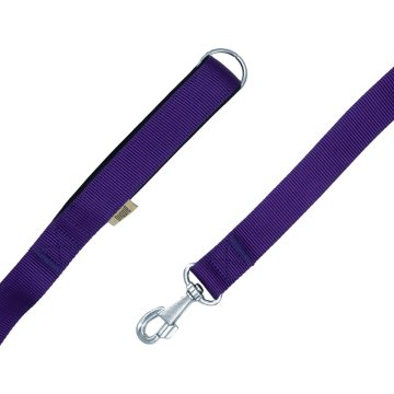 Doggie Konforlu Dokumadan El Yapımı Köpek Gezdirme Kayışı 3x100cm - Purple