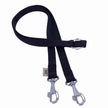 Doggie Dokumadan El Yapımı İki Adet Köpek Gezdirme Aparatı 2,5x70-70cm - Black