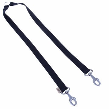 Doggie Dokumadan El Yapımı İki Adet Köpek Gezdirme Aparatı 2,5x70-70cm - Black