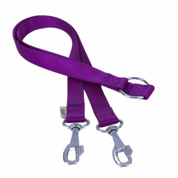 Doggie Dokumadan El Yapımı İki Adet Köpek Gezdirme Aparatı 2,5x70-70cm - Purple