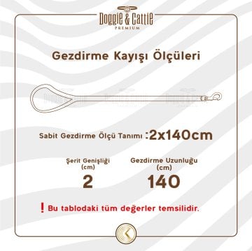 Doggie Ayarlanabilir Özellikli Dokumadan El Yapımı Köpek Gezdirme Kayışı