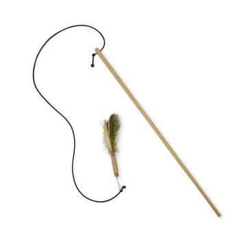 Cattie Matatabi İçerikli Kedi Oyuncağı Tüylü Olta 50Cm