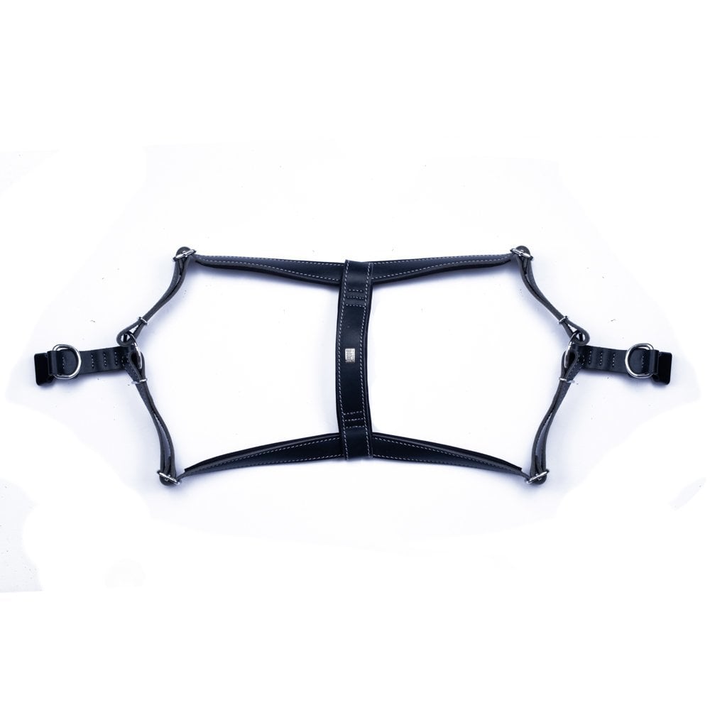 [SGTXXLBLACK] Doggie Ronin Deri Köpek Göğüs Tasması 2XL 70-80cm (Siyah)