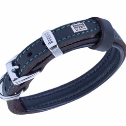 Doggie Yağlı Deri Köpek Tasması 1.5x25-30cm