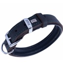 Doggie Oiled Leather Dog Collar 3.5x52-60cm