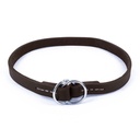 Doggie Oiled Leather Dog Training Collar 1.5x40-50cm